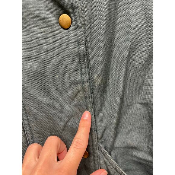 Vintage Mulberry Street Women's Over-coat oversized winter jacket green large - Picture 7 of 9